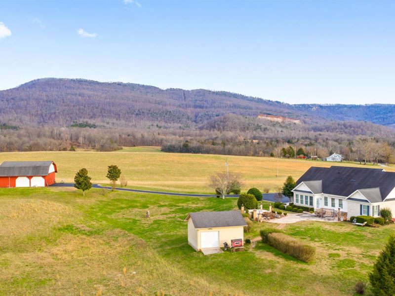 Custom Built Home on 56 Acres Farm for Sale in Pikeville, Bledsoe