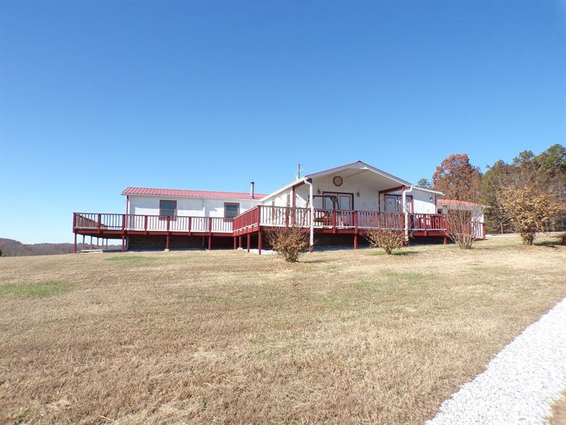 Rural Arkansas Home on 80 Acres Farm for Sale in Onia, Stone County