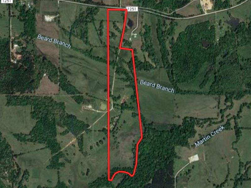 85.5 Acres in Rusk County, TX Lot A, Farm for Sale by Owner in Texas