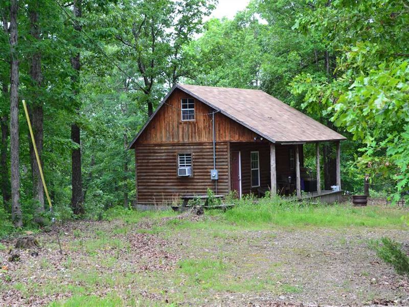 100 Acres & Rustic Cabin in th, Farm for Sale in Arkansas, 240663