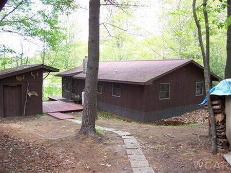 Nice Cabin On Private Pond : Branch : Mason County : Michigan