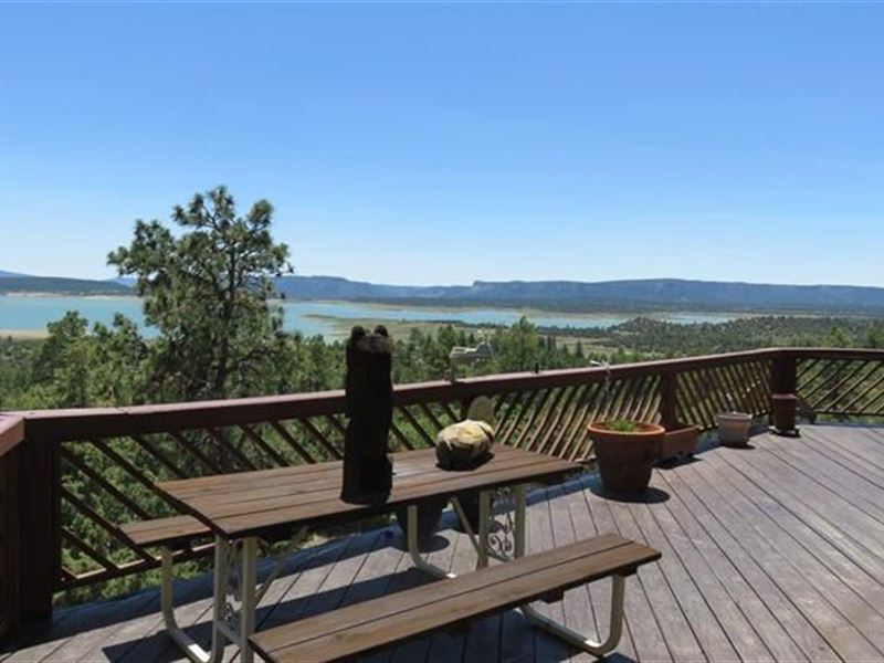 Mountain Property with Lake Views : Chama : Rio Arriba County : New Mexico