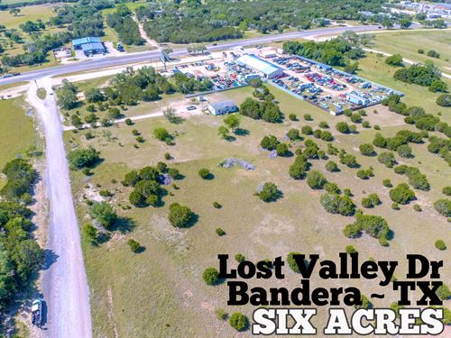 6 Acres in Bandera County : Bandera : Texas