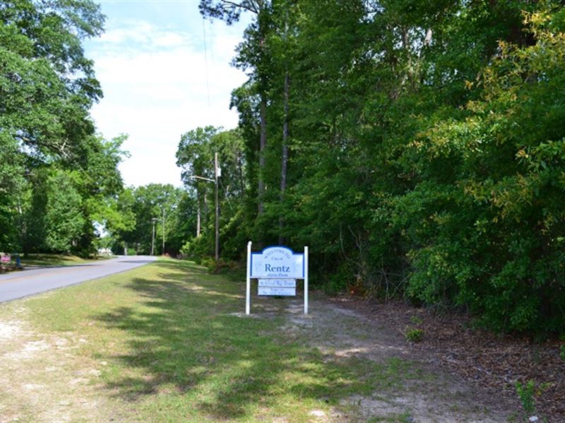 Baker Church Road Farm for Sale in Rentz, Laurens County,