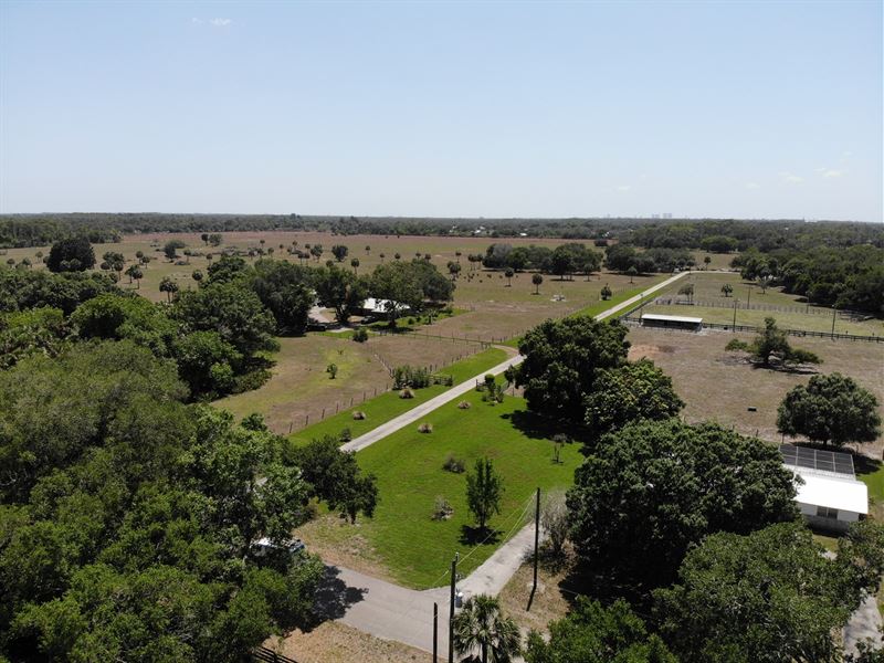 100 Acre Horse Cattle Ranch Ft, Farm for Sale in Florida, 242600