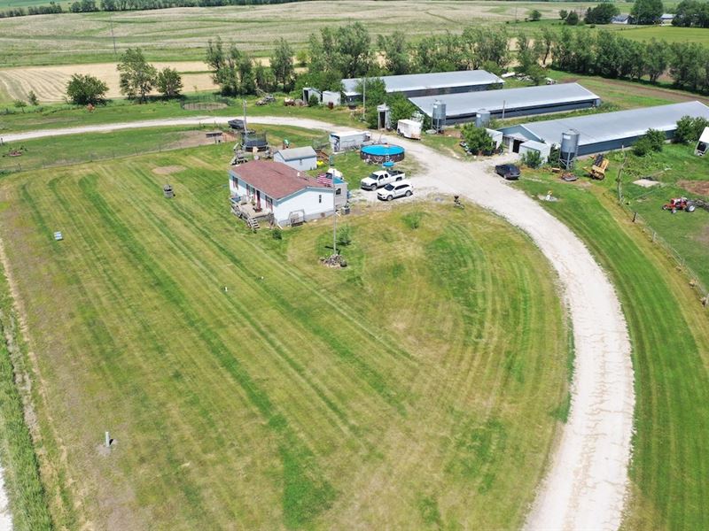 Acreage Southern Iowa Creston Iowa Farm for Sale in Creston, Union