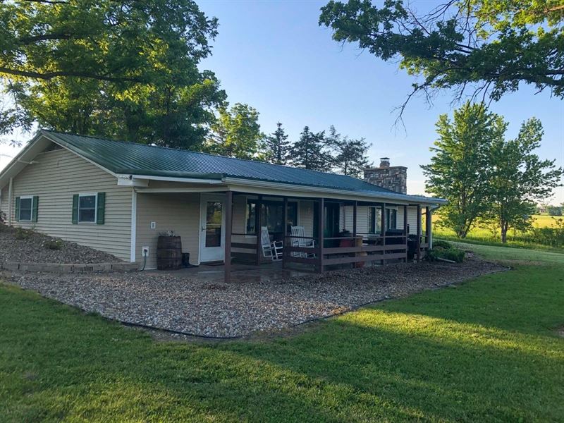 Country Home and 40 Acres for Sale, Farm for Sale in Missouri, 243508