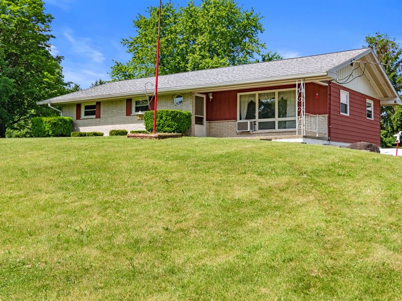 Country Home Springport, Indiana Farm for Sale in Springport, Henry