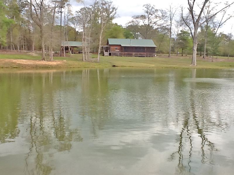 Hillier Cabin and Pond, Farm for Sale in Alabama, 244550 FARMFLIP