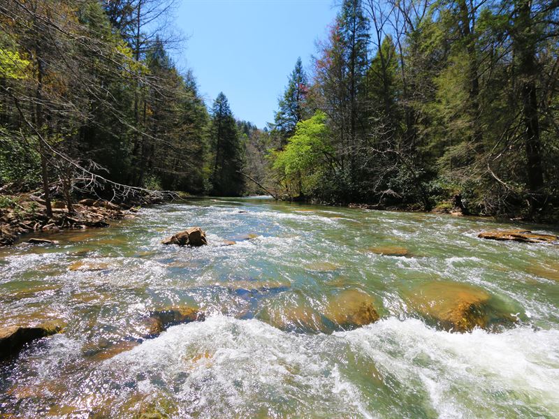 Riverfront Acreage with Views : Muddy Pond : Overton County : Tennessee
