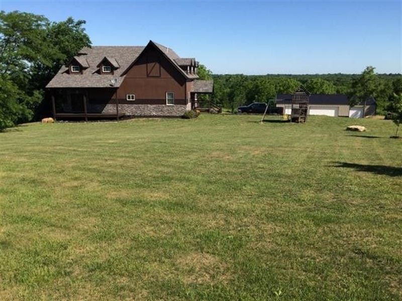 Caldwell County MO Home & 70 Acres, Farm for Sale in Missouri, 247329 FARMFLIP