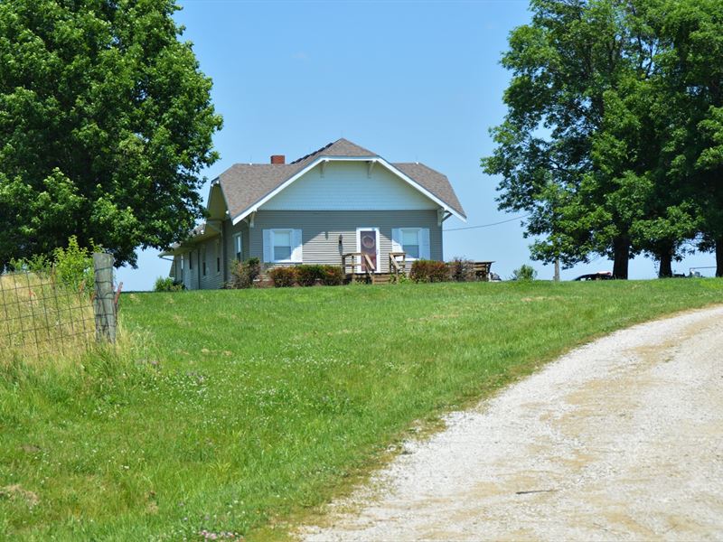 Sullivan County MO Farm Home Farm for Sale in Newtown, Sullivan