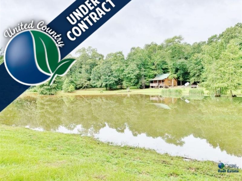 36 Acres, Off-Grid Cabin with Lake : Centreville : Amite County : Mississippi
