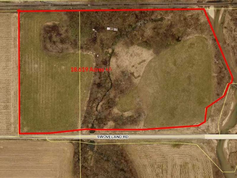 Land for Sale Greens Fork, Indiana, Farm for Sale in Indiana, 249499