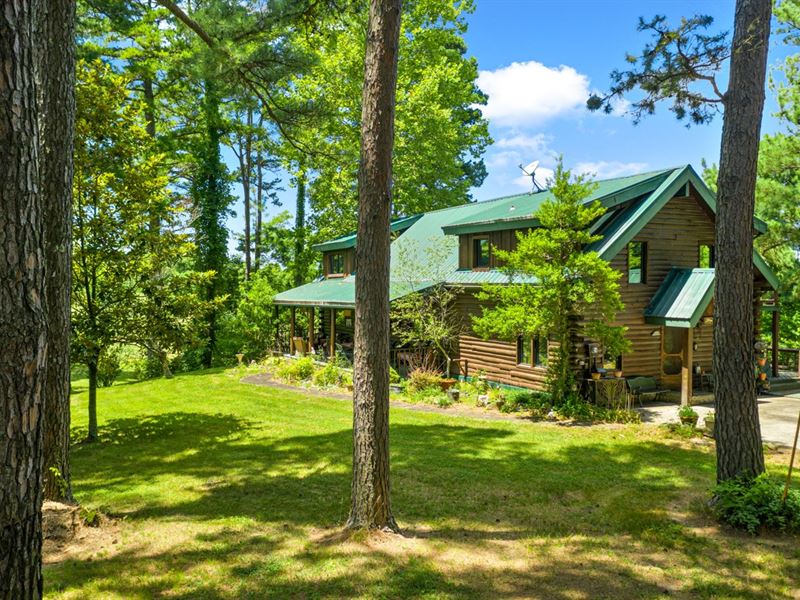 Luxury Log Home, Cattle & Hunting, Farm for Sale in Kentucky, 249645 FARMFLIP
