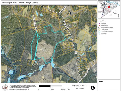 Nellie Taylor Tract, Mount Hope : Prince George : Virginia