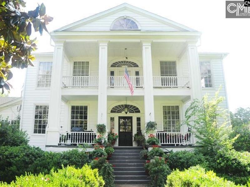 Antebellum Waterfront Plantation : Jenkinsville : Fairfield County : South Carolina