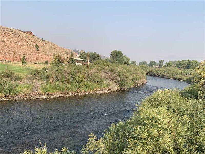 Nearly Six Riverfront Acres Ready Farm for Sale in Dubois, Fremont