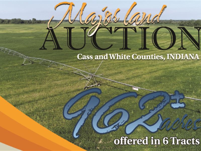 Major Land Auction in Indiana, Farm Auction in Indiana, 254349 FARMFLIP