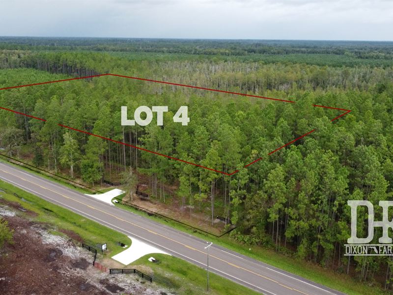 Lot 4 Dixon Farms, Callahan FL, Farm for Sale in Florida, 254354