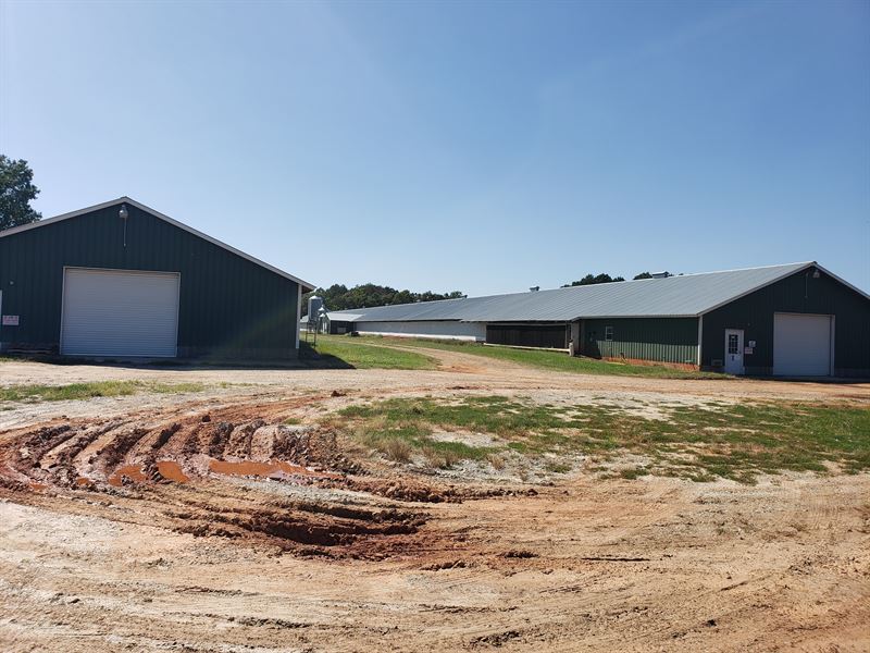 2 House Poultry Breeder Farm, Farm for Sale in 255293 FARMFLIP