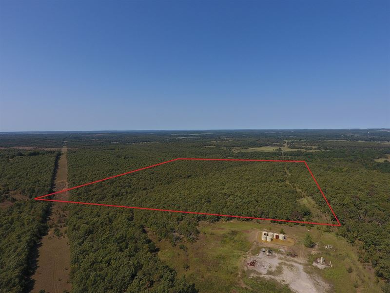 40 Acre Hunting & Recreational, Farm for Sale in Oklahoma, 255585