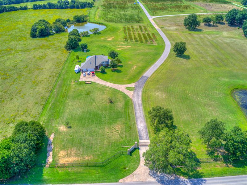 Working Peach Orchard in Central OK : Harrah : Oklahoma County : Oklahoma