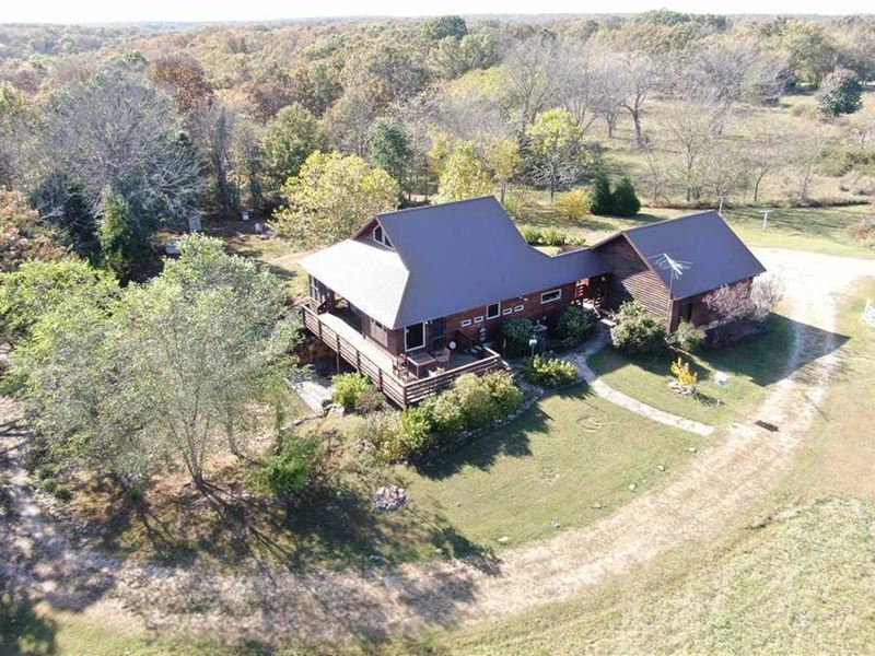 13 Acres, Cabin And 2nd Home Farm for Sale in Osceola, Saint Clair