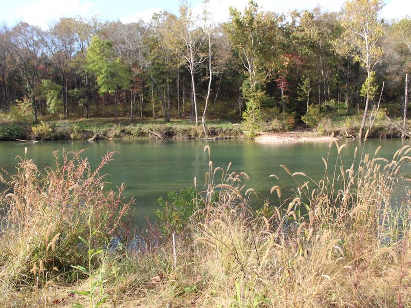 Riverfront Fishing Land for Sale, Farm for Sale in Missouri, 257695