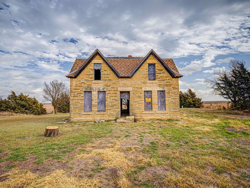 The House That Jack Built : Dorrance : Russell County : Kansas