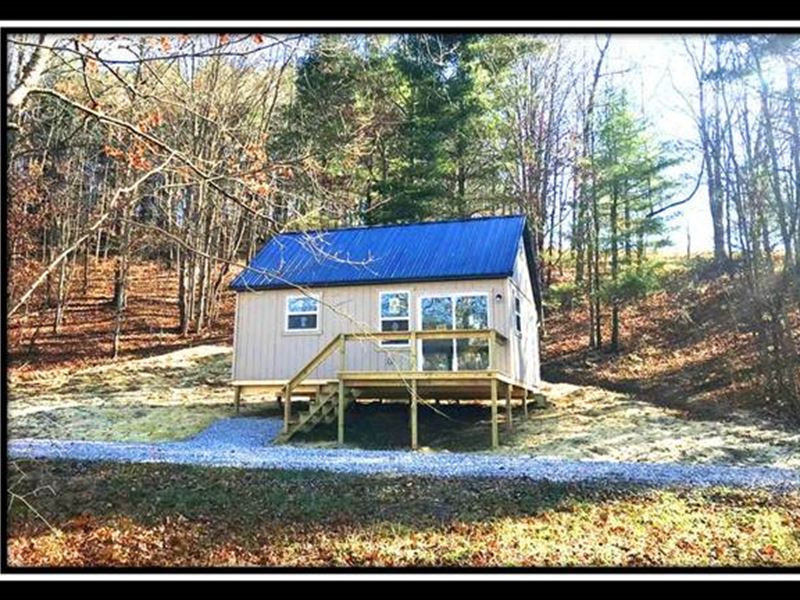 Creek View Cabin at Zaleski, Farm for Sale in Ohio, 260930 FARMFLIP