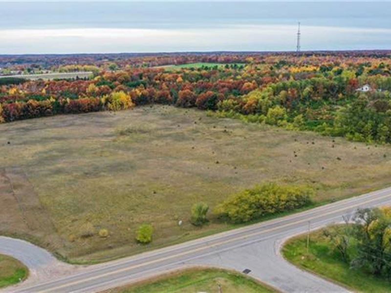 Vacant Land Central WI Buildable Farm for Sale in Amherst, Portage