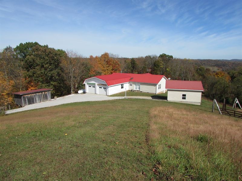 WV Country Home with 15.50 Acres, Farm for Sale in West Virginia