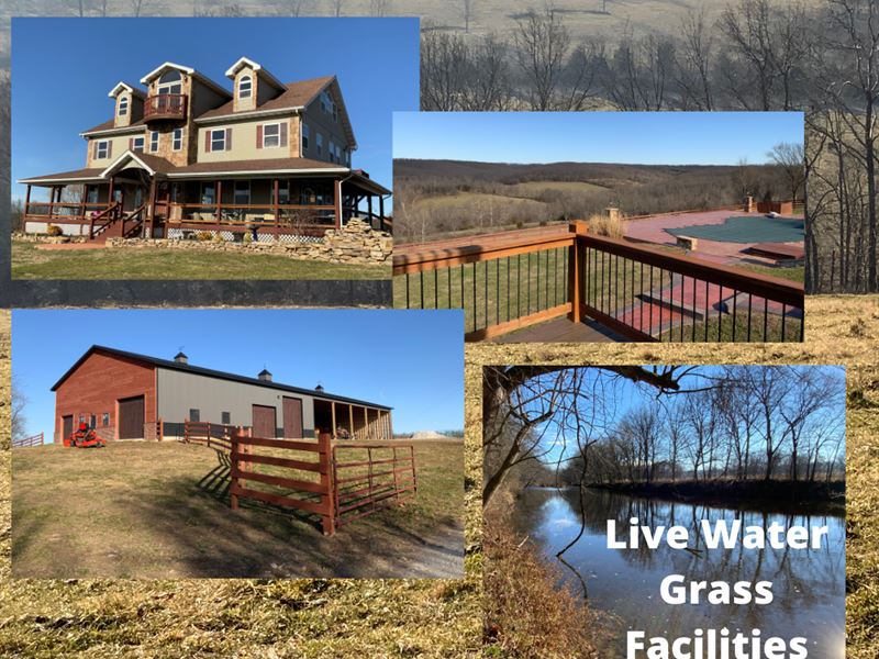 Southern Missouri Ranch for Sale : Mountain Grove : Wright County : Missouri