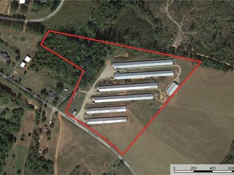 Poultry Farm in Lawndale NC, Farm for Sale in North Carolina, 264798
