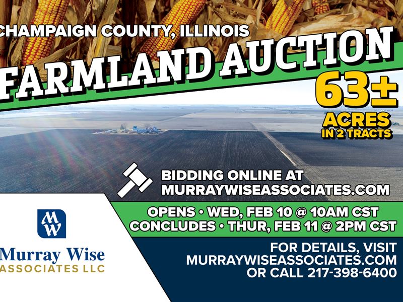 Champaign County Farmland Auction : Ivesdale : Champaign County : Illinois