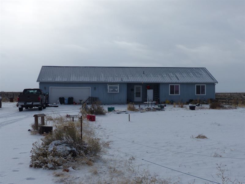 Stick Built Home 20 Acres East Farm for Sale in Burns, Harney County