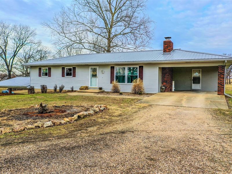 Hobby Farm 3 Bedroom Home Full, Farm for Sale in Missouri, 265105