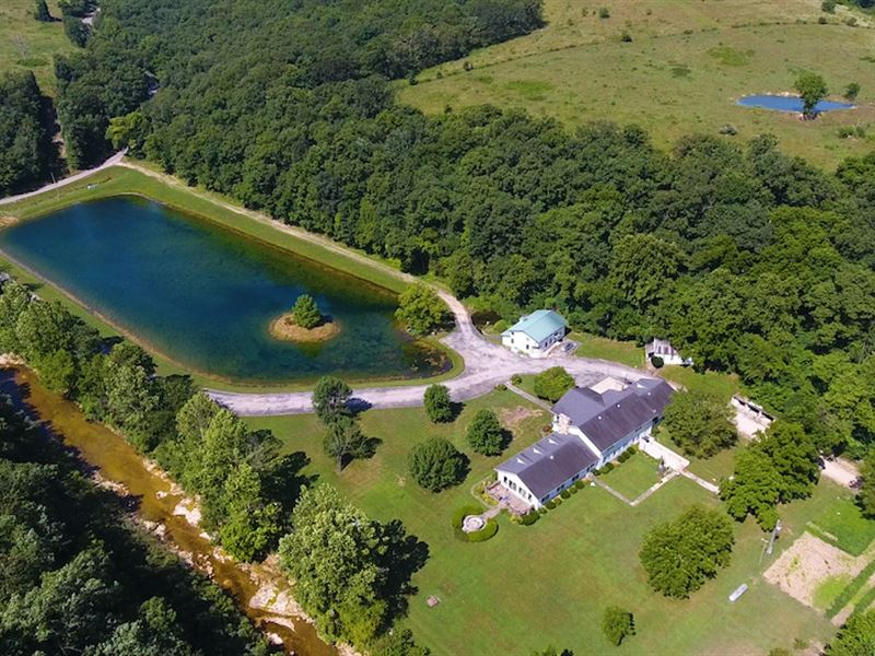 Ranch for Sale with Artesian Wells, Farm for Sale in Missouri, 265837