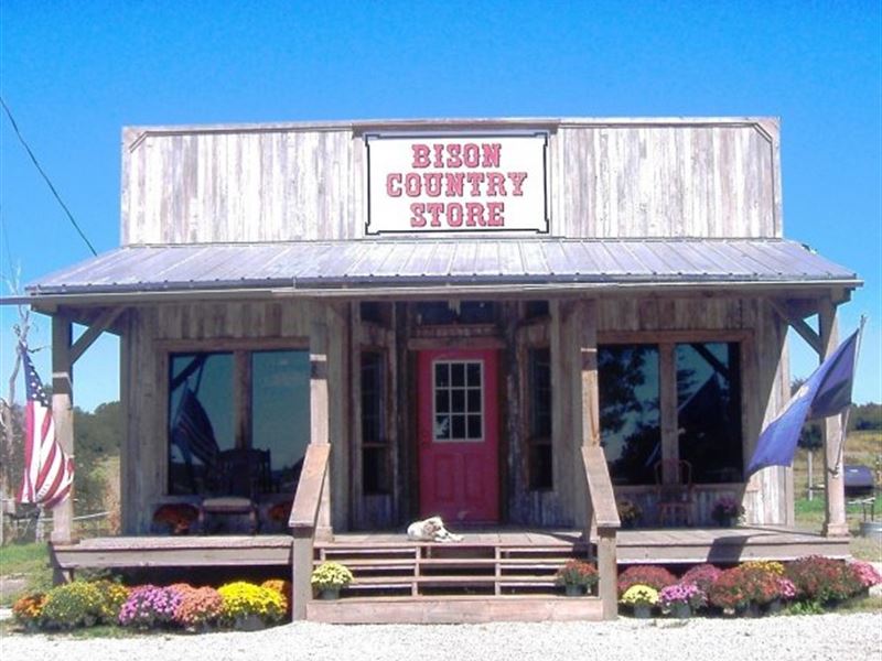 Turnkey Bison Ranch, 3 BR Home : Overbrook : Douglas County : Kansas