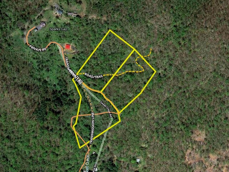 Mountain Tract Homesite Long Range : Bakersville : Mitchell County : North Carolina