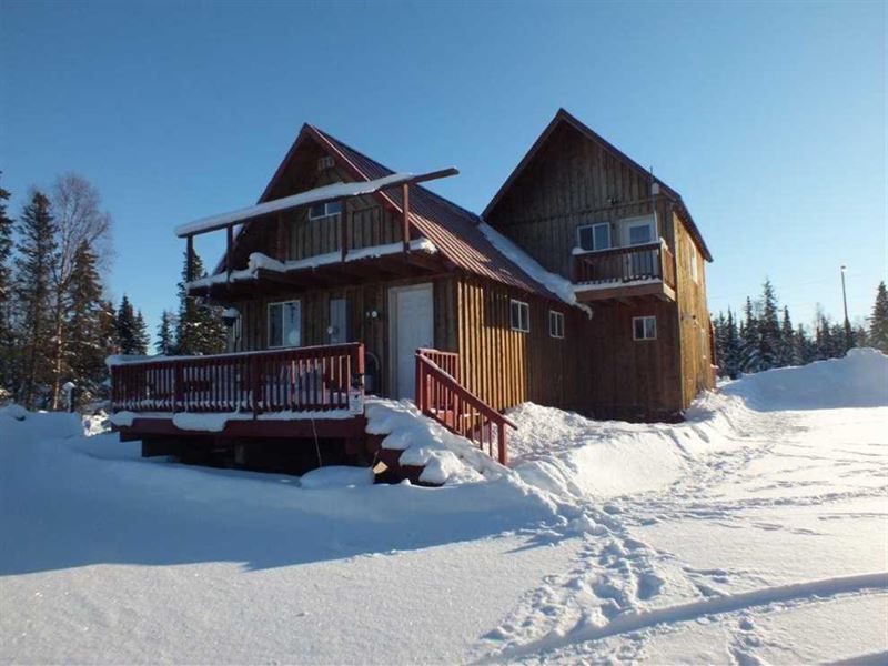 Beautiful Alaska Style Home with LA, Farm for Sale in Alaska, 267820