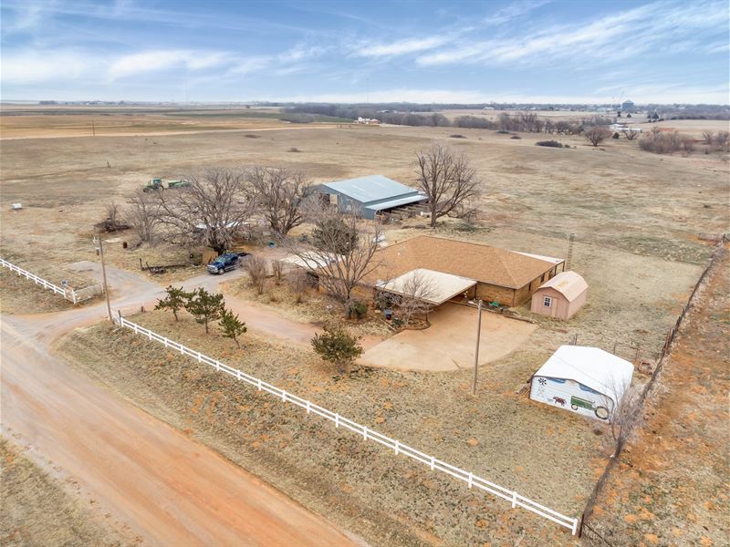 Home On Land In Carter OK Farm for Sale in Carter, Beckham County, Oklahoma 269091 farmflip