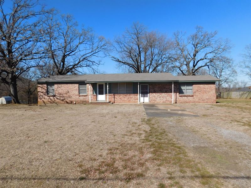 Home in Town On AcreagePoteau, OK, Farm for Sale in Oklahoma, 269404