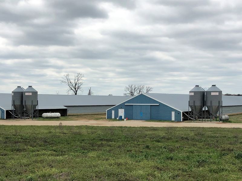East Texas Broiler Poultry Farm, Farm for Sale in Texas, 271879 FARMFLIP