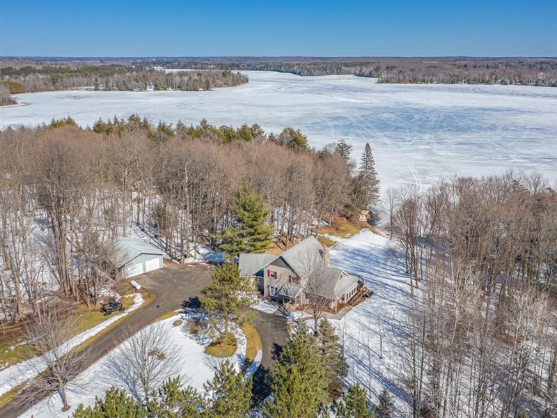 Butternut Lake Home, Farm for Sale in Wisconsin, 272179 FARMFLIP