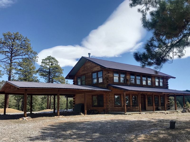 Northern NM Log Homes Acreage, Farm for Sale in New Mexico, 273959