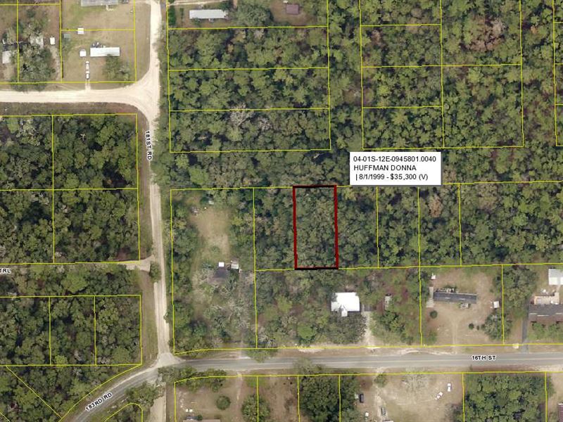 .26 Acre in Suwannee County, FL, Farm for Sale by Owner in Florida