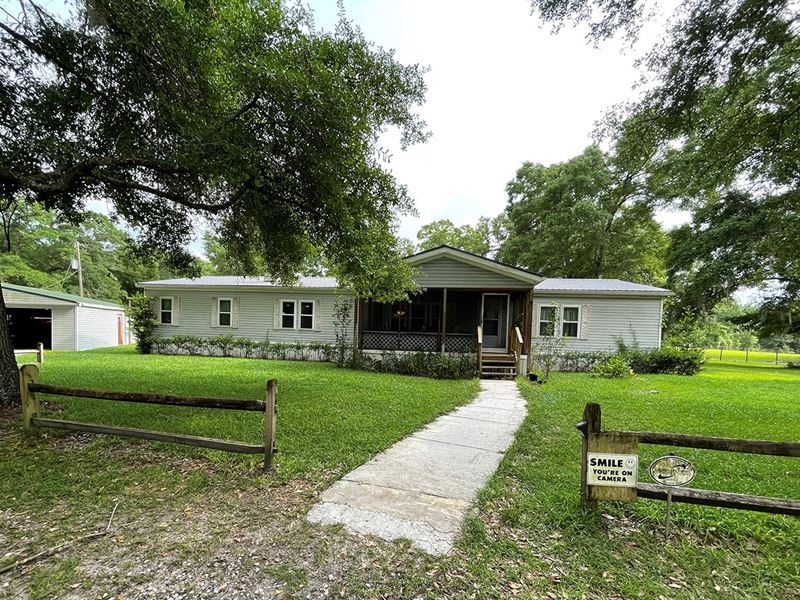 10 Acres Remodeled Manufactured, Farm for Sale in Florida, 278623 FARMFLIP