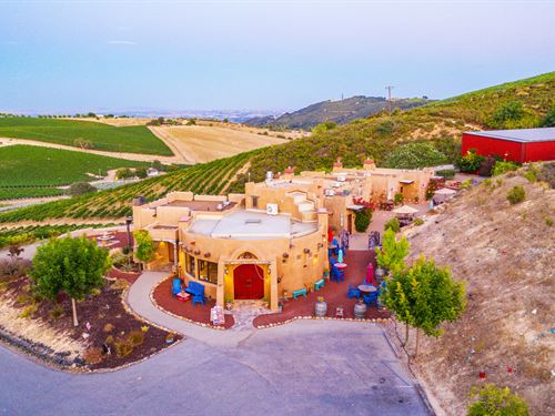 Iconic Adelaide Winery Estate : Paso Robles : San Luis Obispo County : California